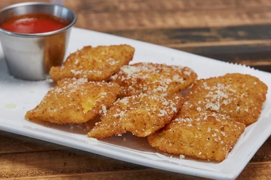 Fried Cheese Ravioli