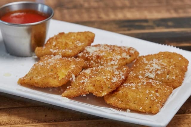 Fried Cheese Ravioli