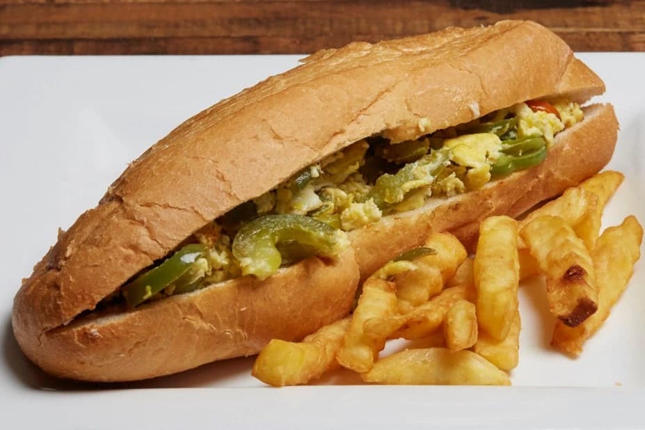 Sub Green Pepper & Egg
