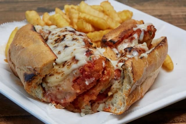 Sub Parmigiana with Veal